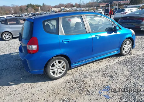 2007 Honda Fit Sport z USA, uszkodzony, nr VIN JHMGD38647S017412